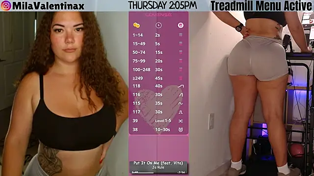 Snapshot of MilaValentina chatting on 06.11.26 MilaValentina online show from 06.11.26
