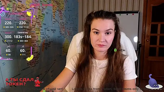 Girl Ksenia online show from 10.18.25