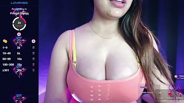 Snapshot of DesiZoya chatting on 02.23.25 DesiZoya online show from 02.23.25