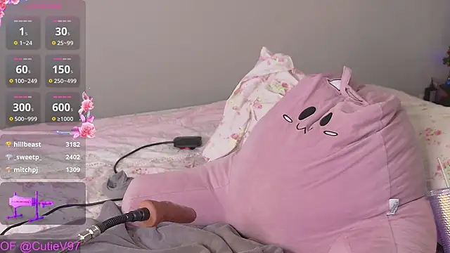 CutieV online show from 12.03.24