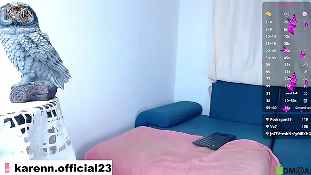 karen sofia  online show from 03.20.25