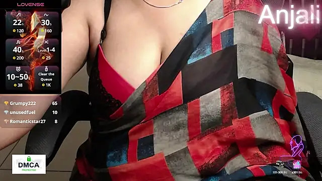 Snapshot of -Naughty-Anjali- chatting on 12.20.24 -Naughty-Anjali- online show from 12.20.24