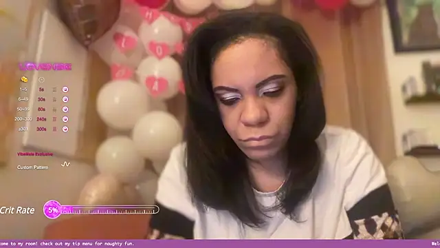 Snapshot of Sanaawest chatting on 01.30.25 Sanaawest online show from 01.30.25