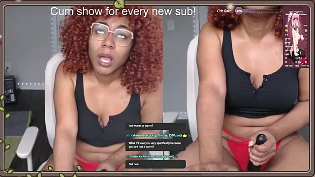 Snapshot of Cheybaaee chatting on 02.23.25 Cheybaaee online show from 02.23.25