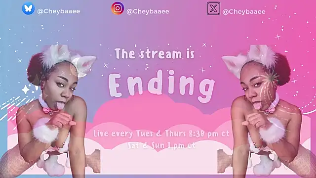 Snapshot of Cheybaaee chatting on 03.02.25 Cheybaaee online show from 03.02.25