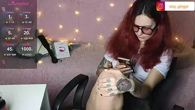 Ginger Stay online show from 03.02.25