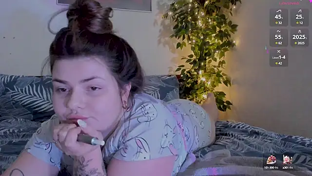 Snapshot of Eva_Shameless chatting on 12.21.24 Eva Shameless online show from 12.21.24