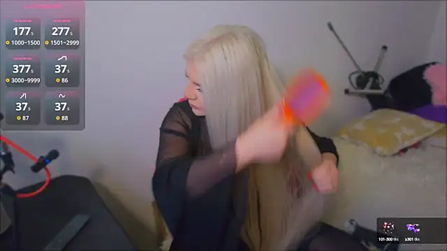 ParadiseRose online show from 10.10.25