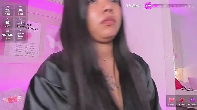 Snapshot of SophiaaStone chatting on 02.24.25 SophiaaStone online show from 02.24.25