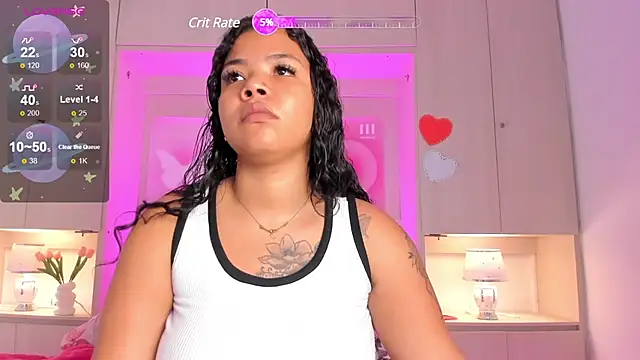 Snapshot of SophiaaStone chatting on 03.19.25 SophiaaStone online show from 03.19.25