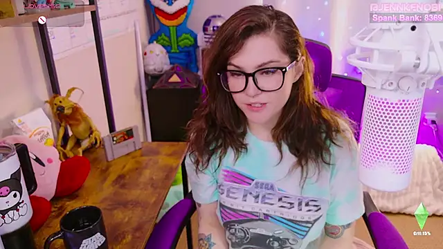 Snapshot of JennKenobi chatting on 03.12.25 JennKenobi online show from 03.12.25