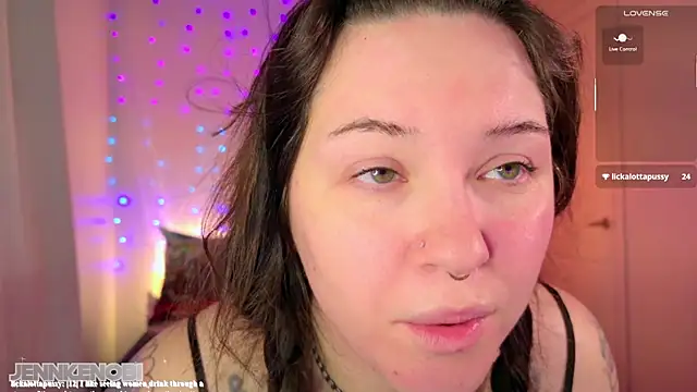 Snapshot of JennKenobi chatting on 02.23.26 JennKenobi online show from 02.23.26