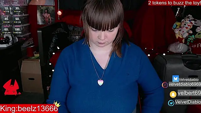 VelvetDiablo online show from 01.24.25