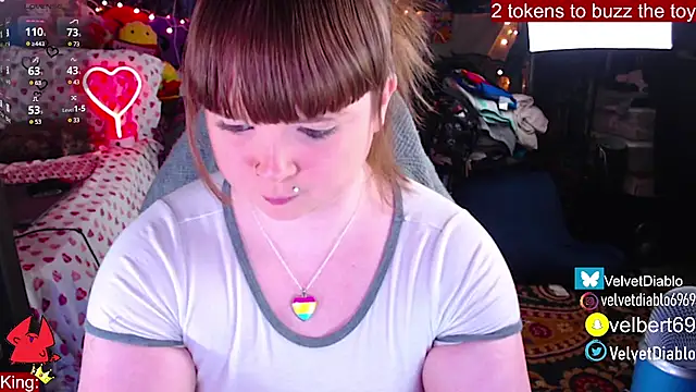 VelvetDiablo online show from 02.20.25