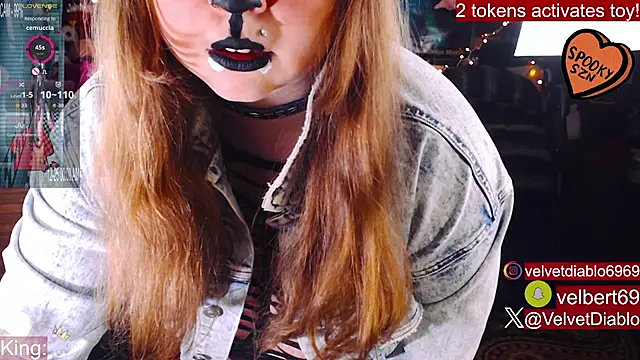 VelvetDiablo online show from 10.21.25