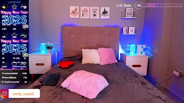 EmilyCoast-1 online show from 01.28.25