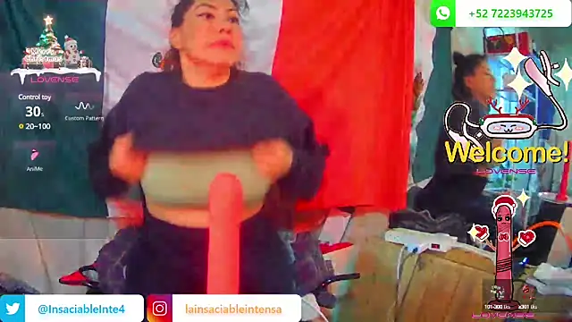 LaInsaciableIntensa online show from 02.12.25