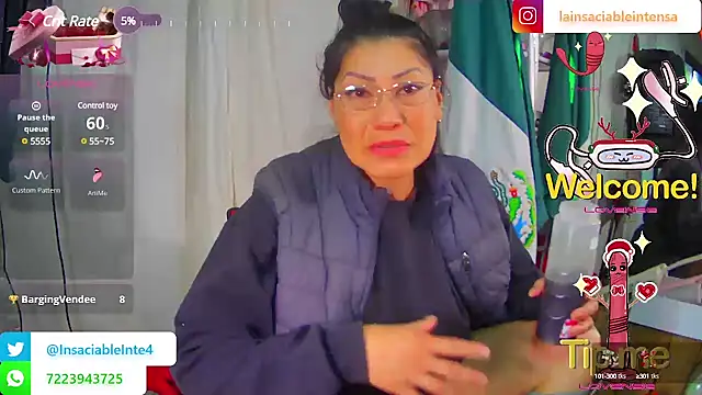 LaInsaciableIntensa online show from 03.02.25