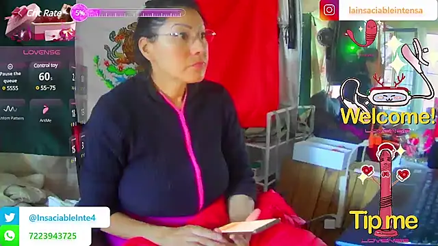 LaInsaciableIntensa online show from 03.05.25