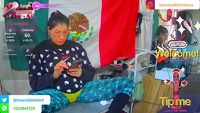 LaInsaciableIntensa online show from 03.08.25