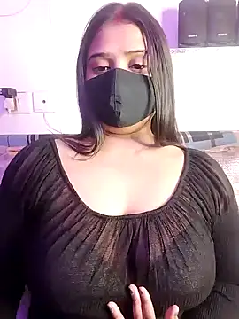 Snapshot of Janhvi_Bhabhi chatting on 12.01.24 Janhvi Bhabhi online show from 12.01.24