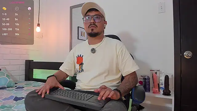 Snapshot of DaviidEvans_ chatting on 10.11.25 DaviidEvans online show from 10.11.25