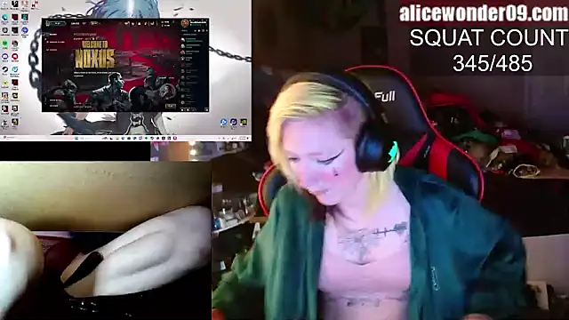 alicewonder09 online show from 01.22.25