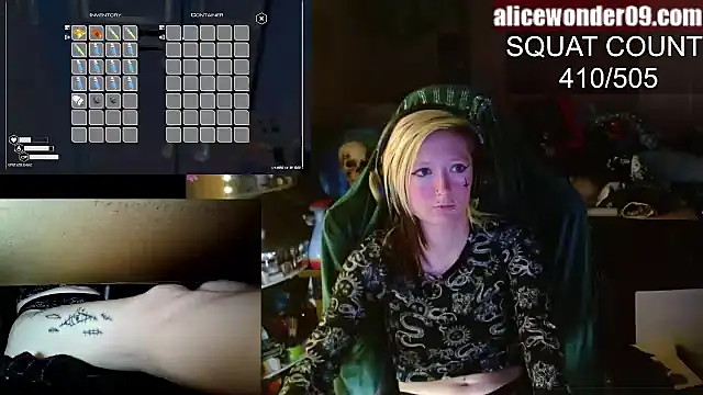 alicewonder09 online show from 01.24.25