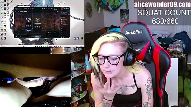 alicewonder09 online show from 01.28.25