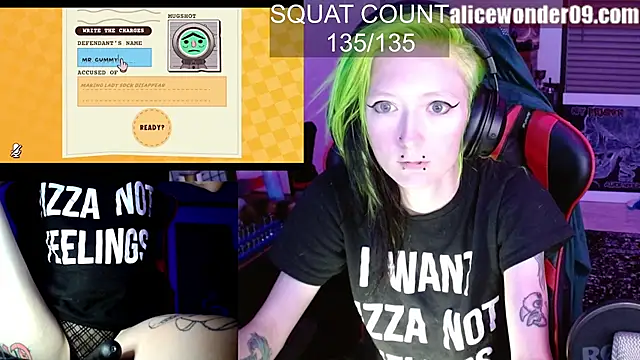 alicewonder09 online show from 10.14.25