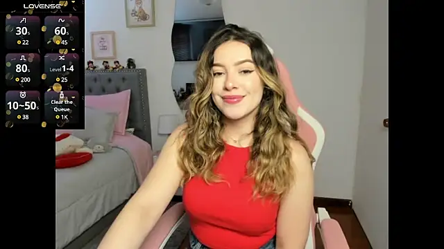 Snapshot of samysweet_8 chatting on 02.14.25 samysweet 8 online show from 02.14.25