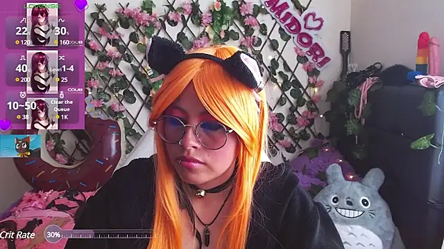 MidoriQuiinn online show from 01.16.25