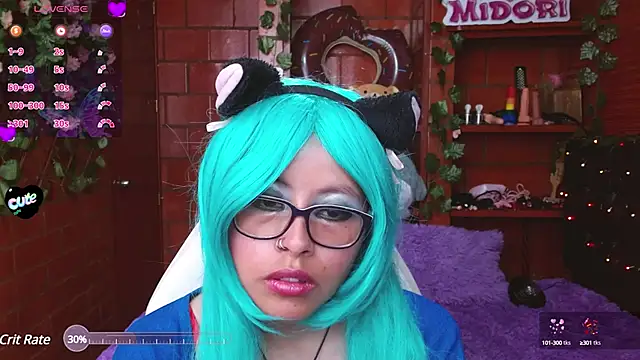 MidoriQuiinn online show from 03.05.25