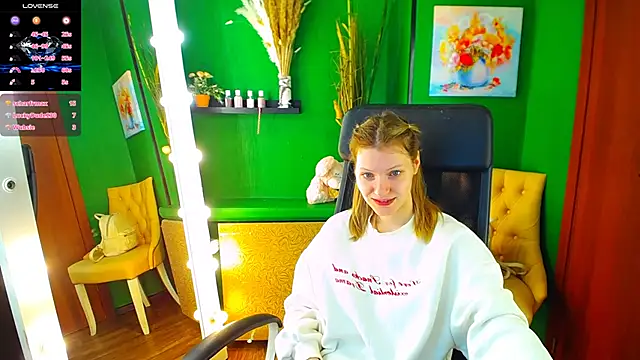 Snapshot of MaryHiggins chatting on 03.05.25 MaryHiggins online show from 03.05.25