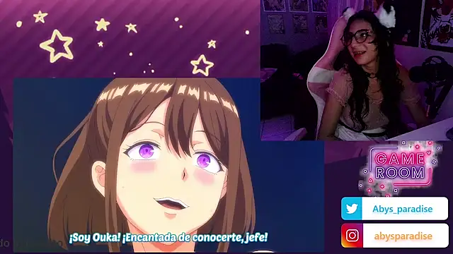 Snapshot of Abysparadise chatting on 10.02.25 Abysparadise online show from 10.02.25