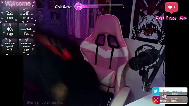 Snapshot of Abysparadise chatting on 12.03.25 Abysparadise online show from 12.03.25