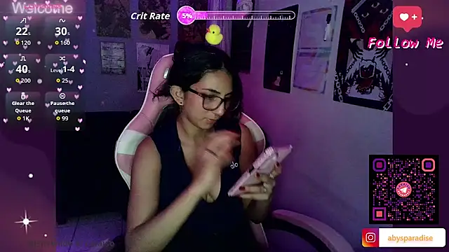 Snapshot of Abysparadise chatting on 05.20.26 Abysparadise online show from 05.20.26