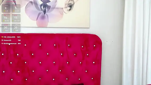 LoraDelNiro online show from 02.25.25