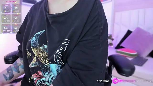 Snapshot of io_chie_ chatting on 01.25.25 io chie online show from 01.25.25