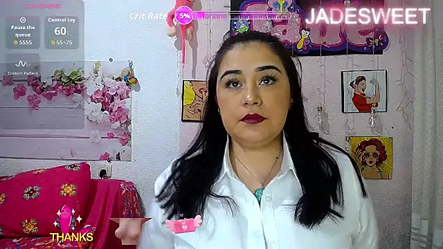 Snapshot of JADE_SWEET2 chatting on 10.11.25 JADE SWEET2 online show from 10.11.25