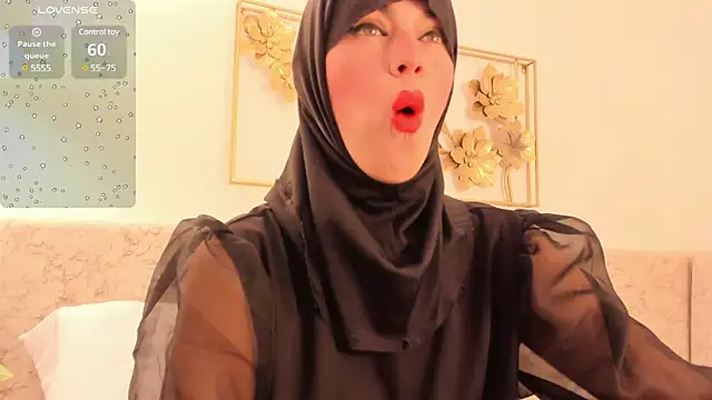 Snapshot of hanajameela chatting on 03.12.25 hanajameela online show from 03.12.25