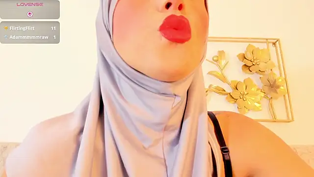 Snapshot of hanajameela chatting on 09.12.25 hanajameela online show from 09.12.25