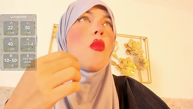 Snapshot of hanajameela chatting on 11.03.25 hanajameela online show from 11.03.25