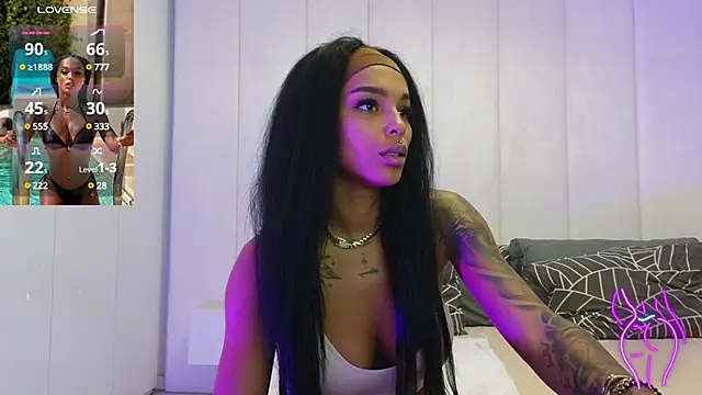 Snapshot of KimiBrown chatting on 12.02.24 KimiBrown online show from 12.02.24