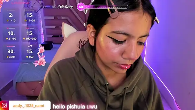 Nami usagi online show from 02.15.25