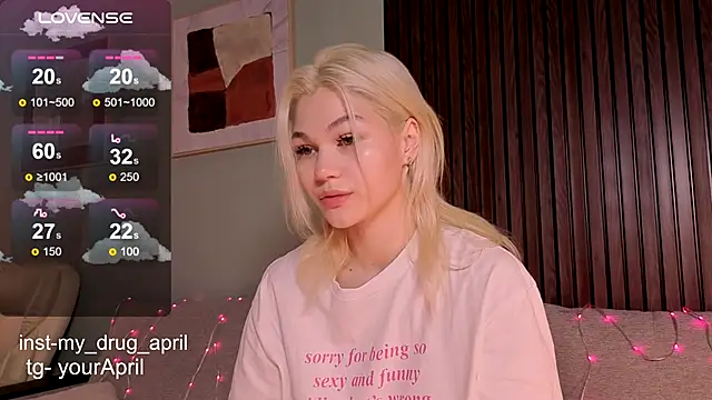 MyApril online show from 09.27.25