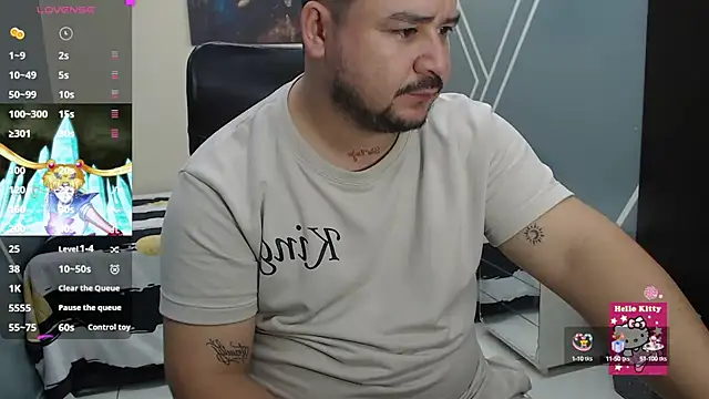 Snapshot of oso_dirty_ chatting on 02.14.25 oso dirty online show from 02.14.25