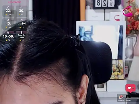 Snapshot of LAVIDALENATS chatting on 12.05.25 LAVIDALENATS online show from 12.05.25