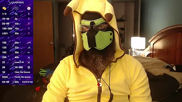 kinkywolf429 online show from 10.31.25