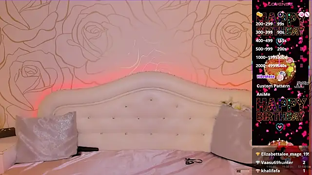 Snapshot of Elizabettalee chatting on 01.23.25 Elizabettalee online show from 01.23.25